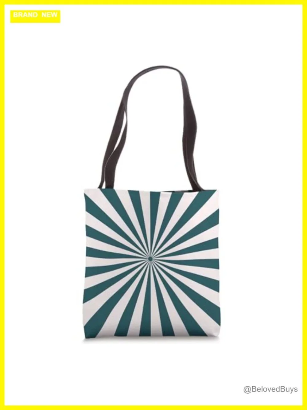Spun Polyester Canvas Tote Bag with Cotton Webbing Handles